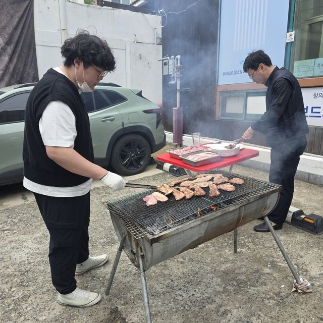부활절 바비큐파티