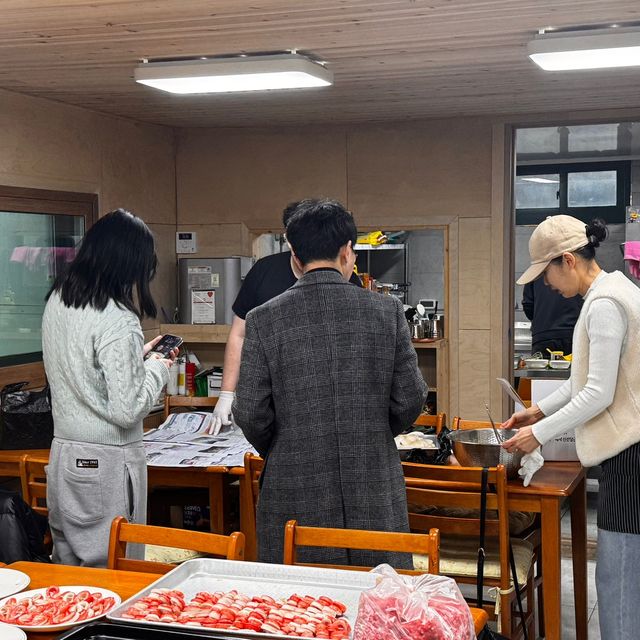 설 맞이 전 부치기